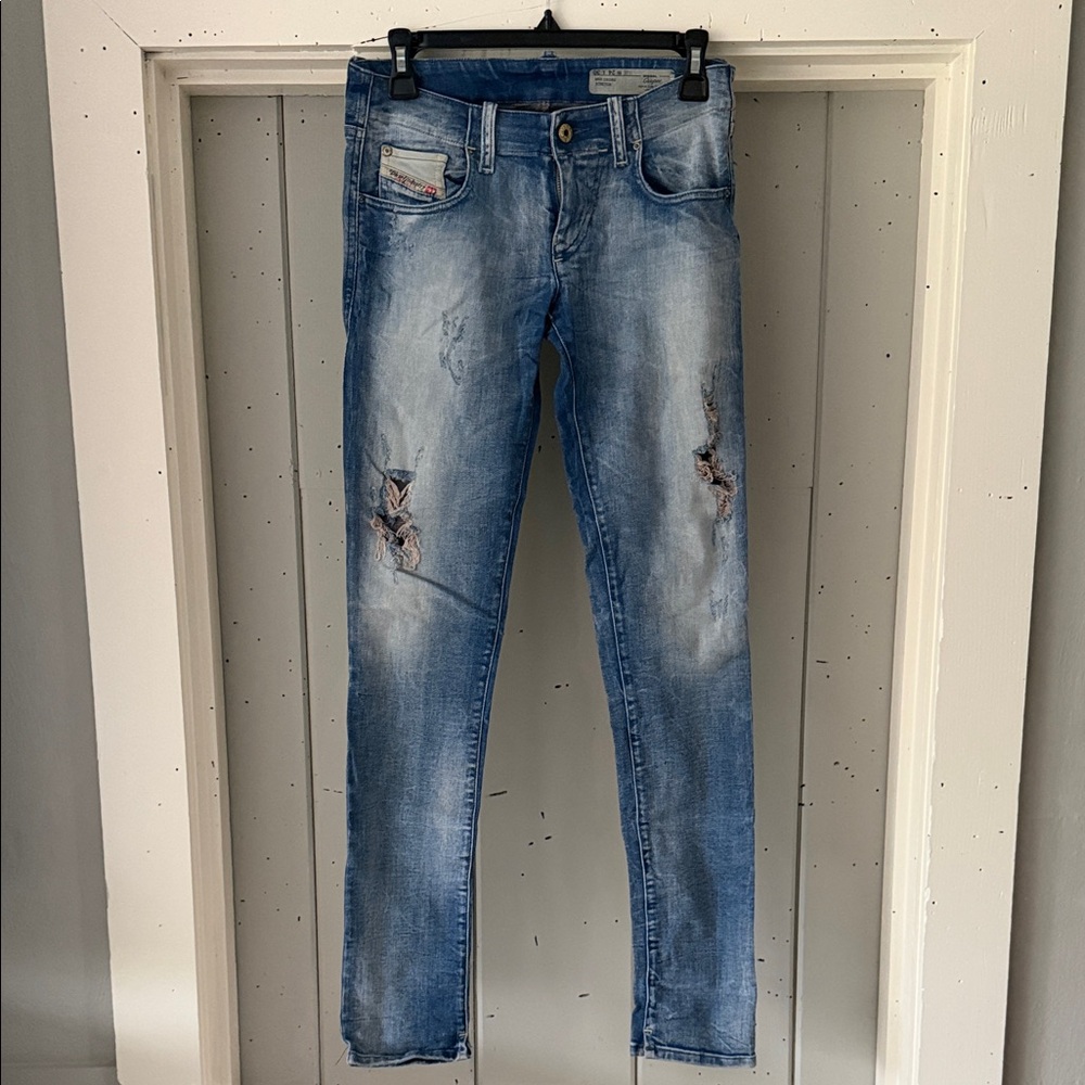 Diesel Women's Skinny Jeans - Light Blue